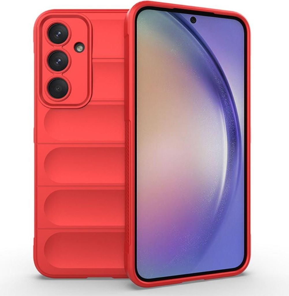 Samsung Galaxy A55 Hülle - Coverup Hands-On Rugged Back Cover - Rot
