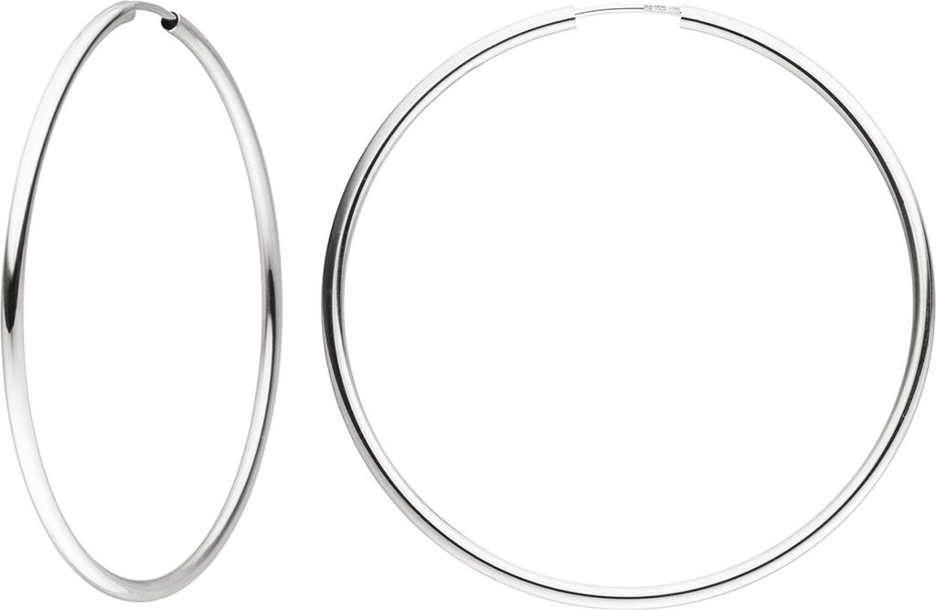 Creolen 925 Sterling Silber Ohrringe Silbercreolen Produktbild 