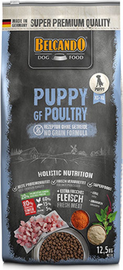 BELCANDO Puppy GF Poultry, 12,5 kg