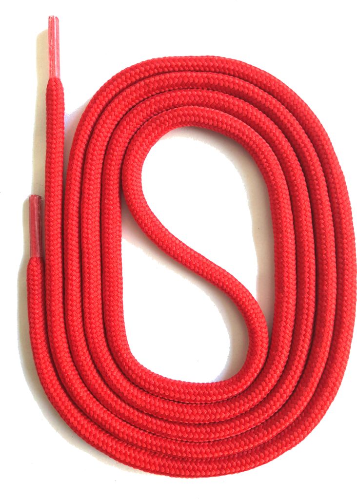 SNORS Sicherheitssenkel rund - ROT - 5mm - 180cm