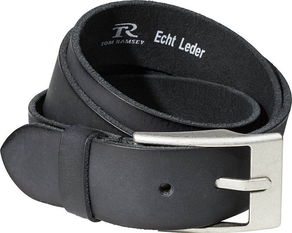 Tom Ramsey Ledergürtel im Vintage- Look aus echtem Leder
