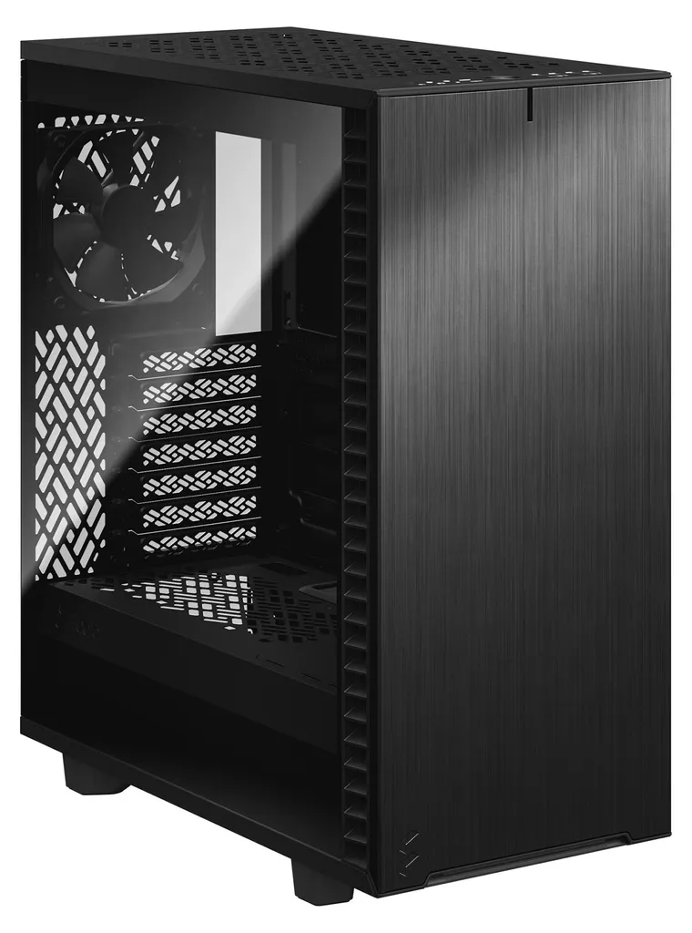 Define 7 Compact Fractal Design Noir - Boîtier PC Compact pour Setup ATX - 12
