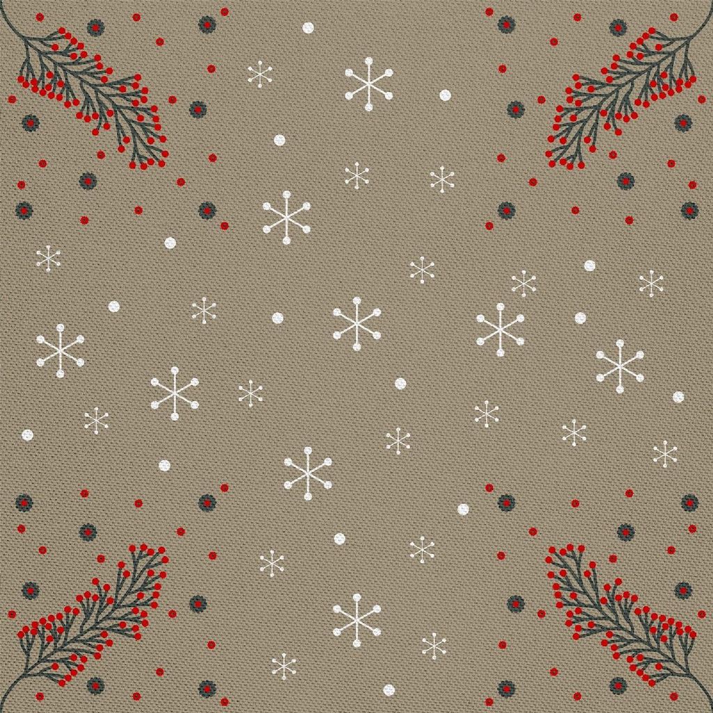 OUTDOOR DEKOSTOFFE OXFORD - Motiv Weihnachtsferien | DX1935