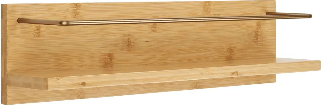 Étagère murale en chêne naturel Ember 45cm au design épuré