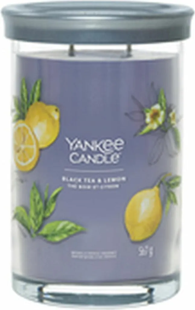 Bougie Parfumée Yankee Candle 10.00217.0030 Gris – Ambiance Zen 623g
