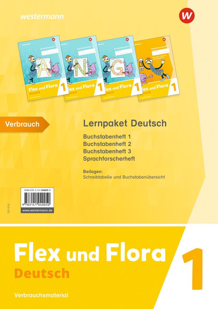 Flex und Flora - Ausgabe 2021. Themenhefte 1 Paket DS