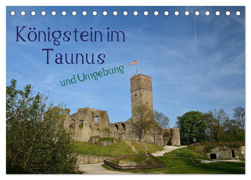 Königstein im Taunus und Umgebung (Tischkalender 2027 DIN A5 quer), CALVENDO Monatskalender