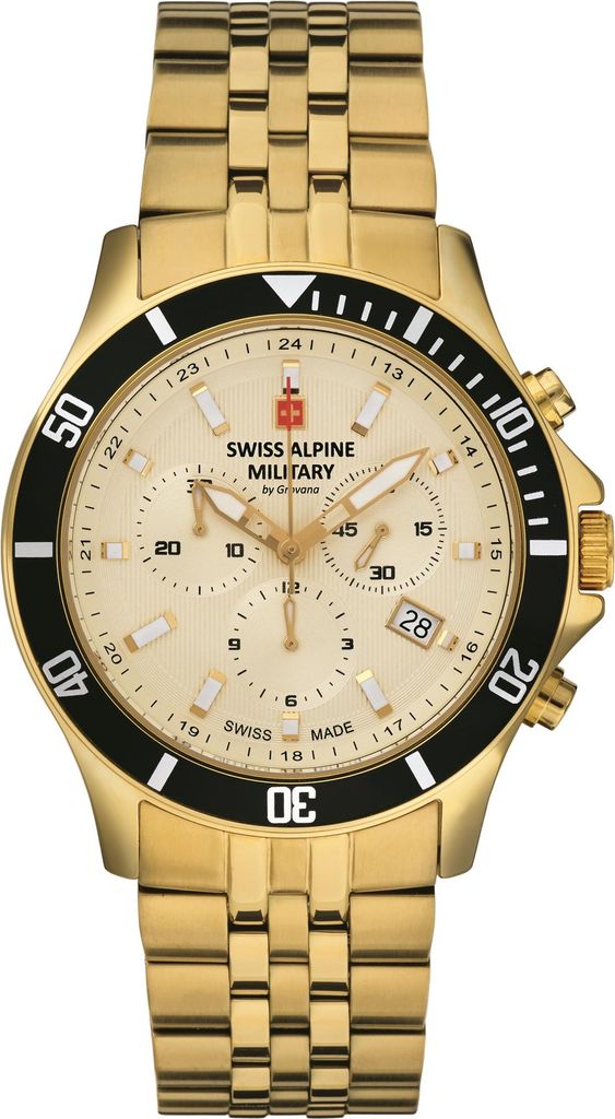 Swiss Alpine Military - 7022.9111 - Armbanduhr - Herren - Quarz - Challenger Chrono