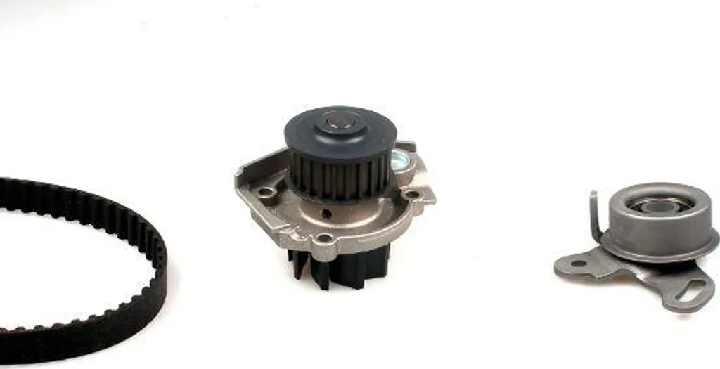 Pompe à eau et kit de courroies dentées HEPU PK12013 pour Fiat Tipo