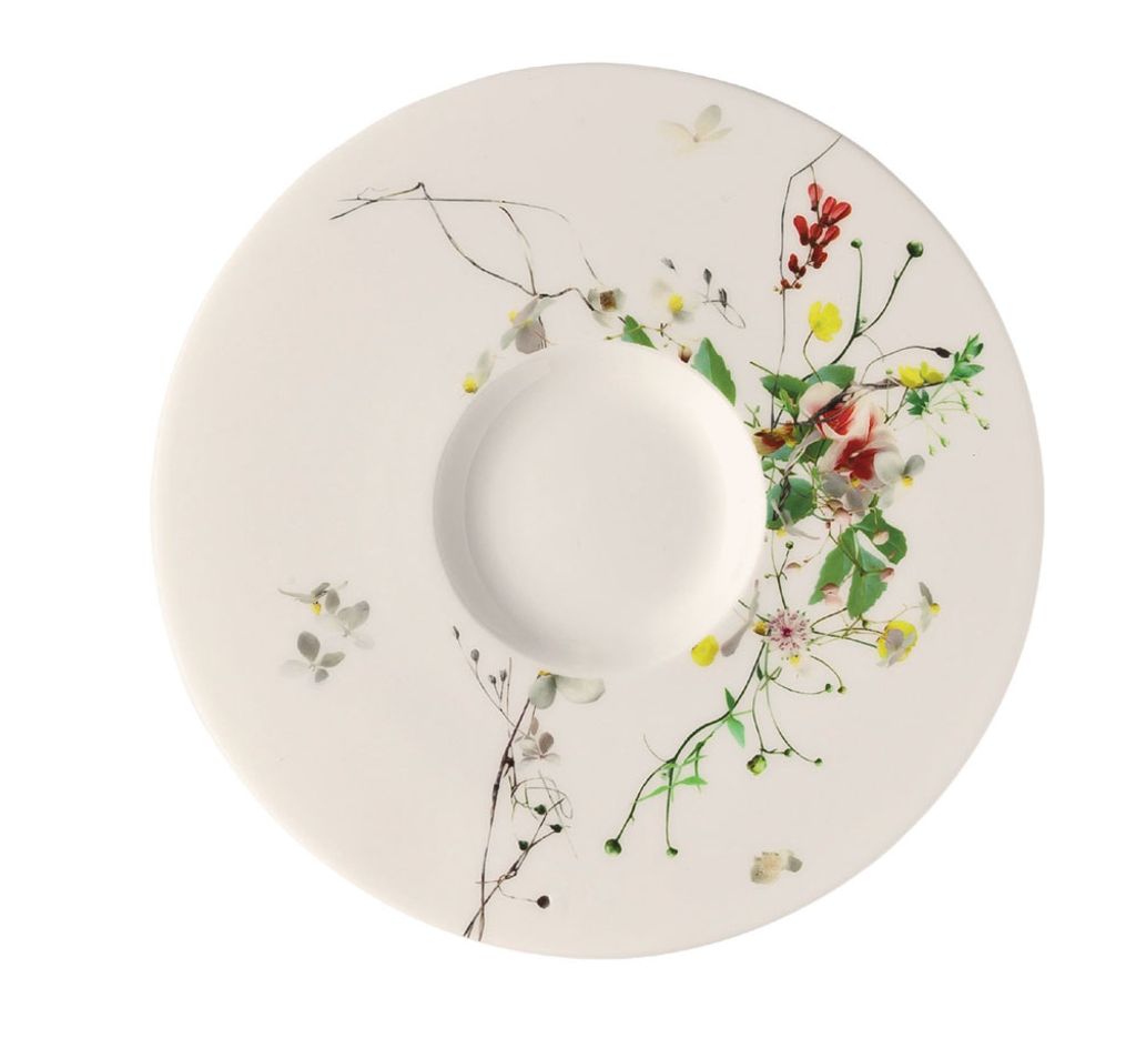 Rosenthal Tee-/Cappuccino-Untertasse Brillance Fleurs Image du produit 