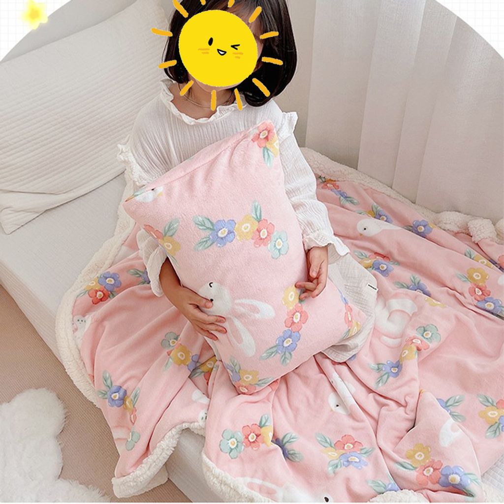 360Home Kinder Verdickte Flanell-Herbst/Winter Bett Decke Produktbild 3