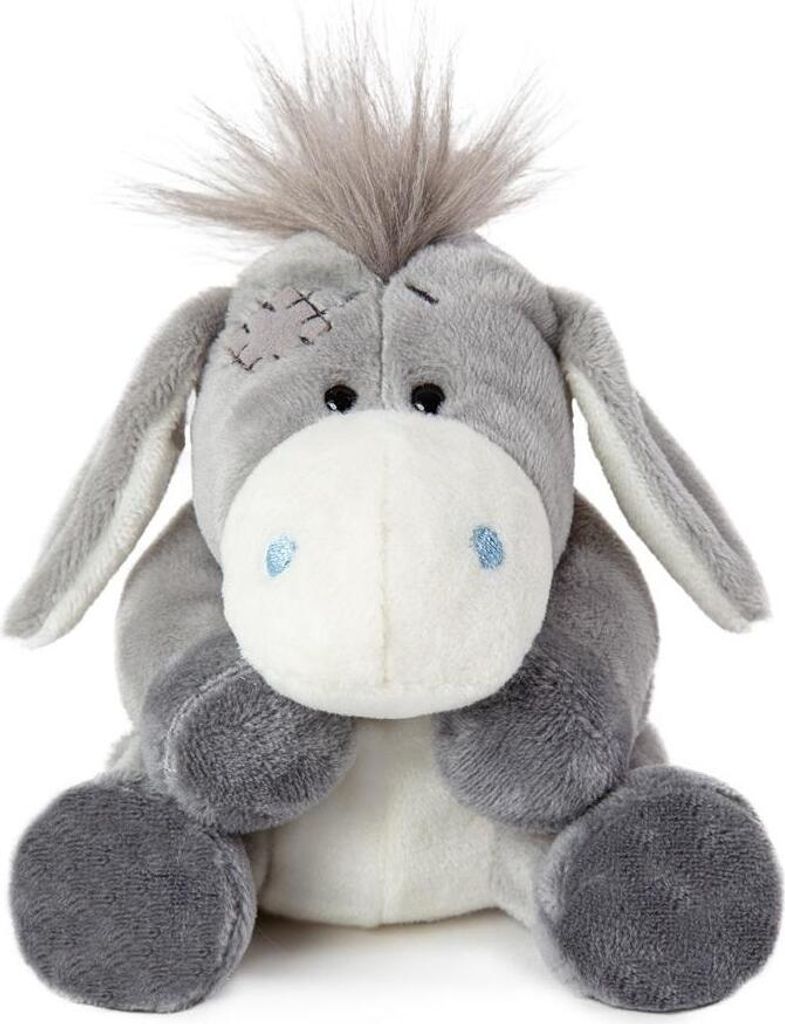 Knuffel My Blue Nose Friend Pluche Ezel mit 11cm