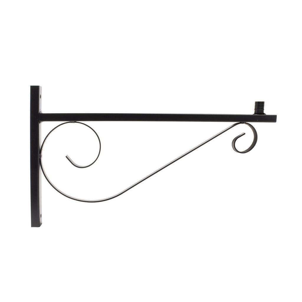 Wandarm für Strassenleuchten 60cm Schwarz Produktbild 