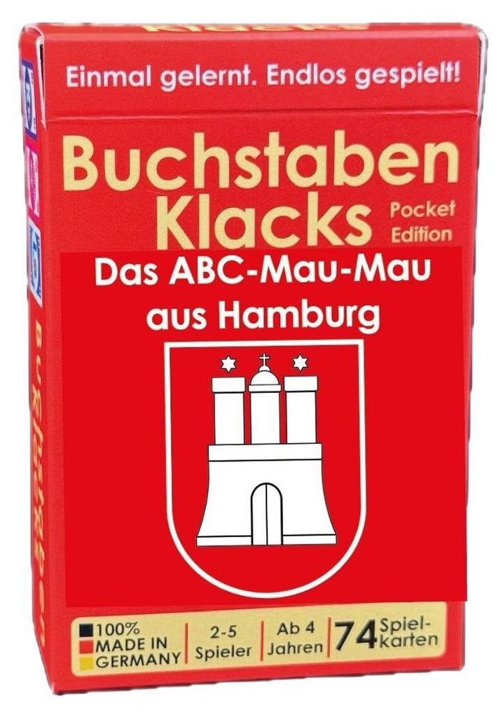 Buchstaben Klacks Pocket (Hamburg)