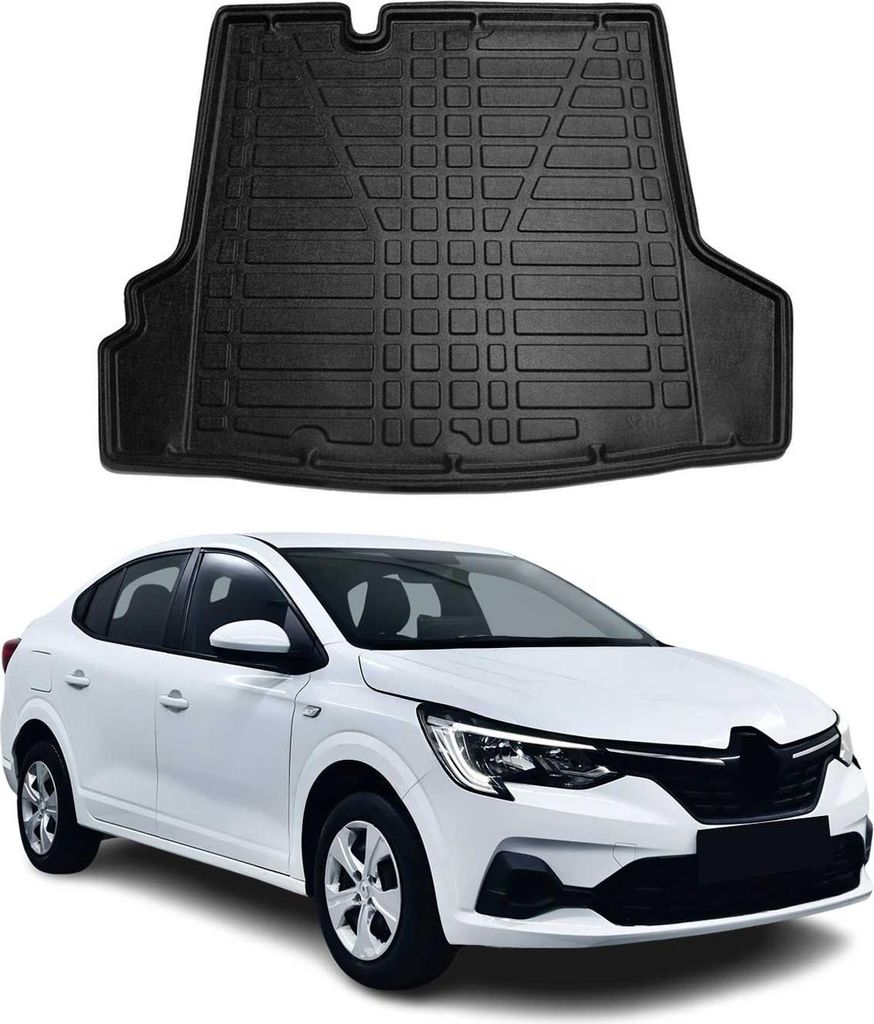 Kofferraumwanne Laderaumwanne für Renault Taliant 2021-2025 Gummi TPE Schwarz