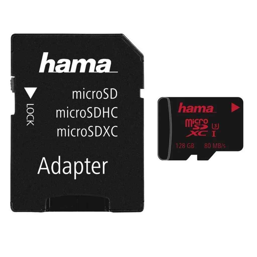 Hama 00213116 MicroSDXC 128GB UHS-I U3 - Massima Efficienza Digitale