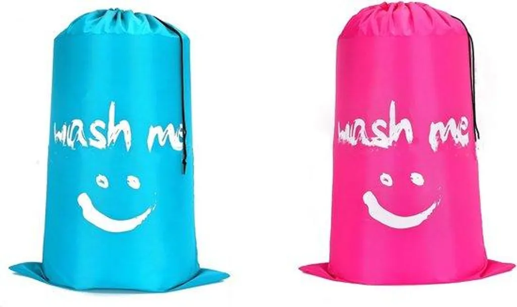 Lot de 2 grandes trousses de toilette de voyage imperméables et souples