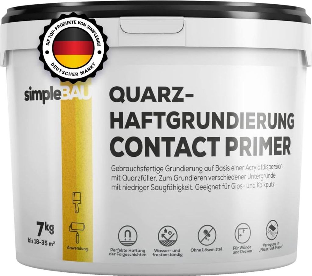 SimpleBau CONTACT PRIMER Gebrauchsfertige Grundierung unter Produktbild 