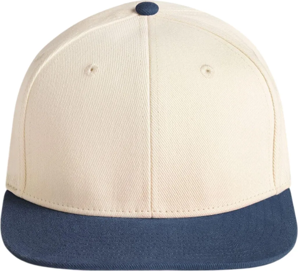 Beechfield BC6950 Cappellino Baseball 6 Pannelli Natural/Navy Unisex - 3
