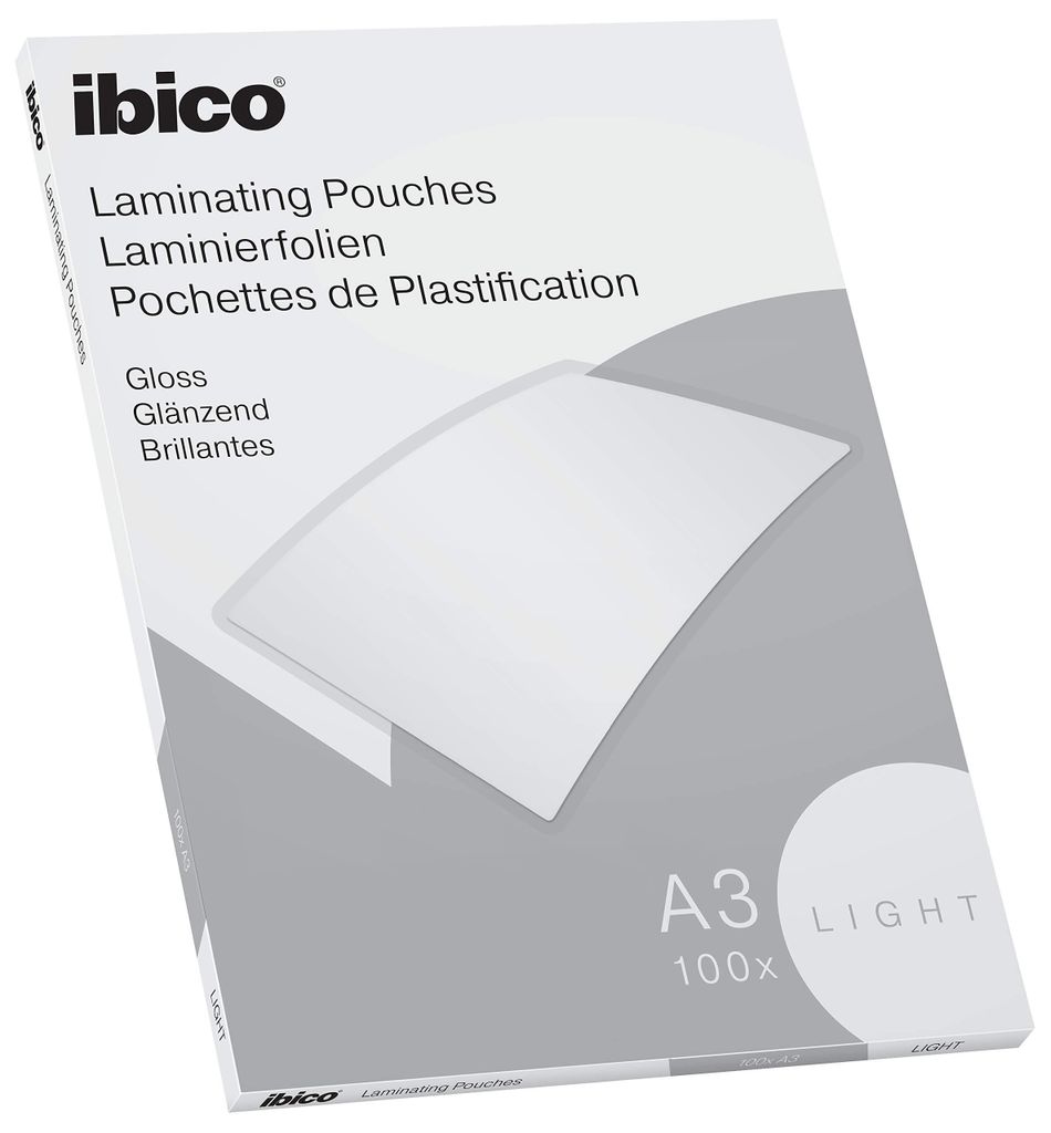 Ibico 627311, Glänzend, Transparent, A3, Thermodruck, 0,08 Produktbild 