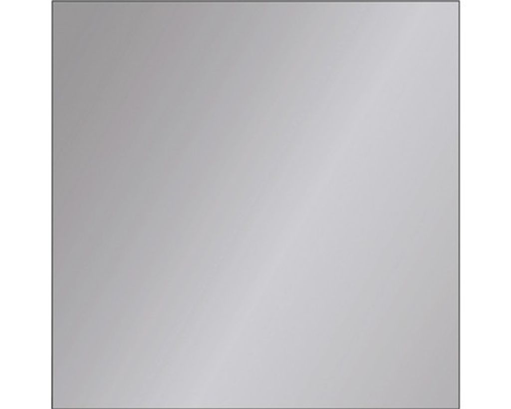 Zaun Hauptelement Vidrio Glas 120x120 cm grau