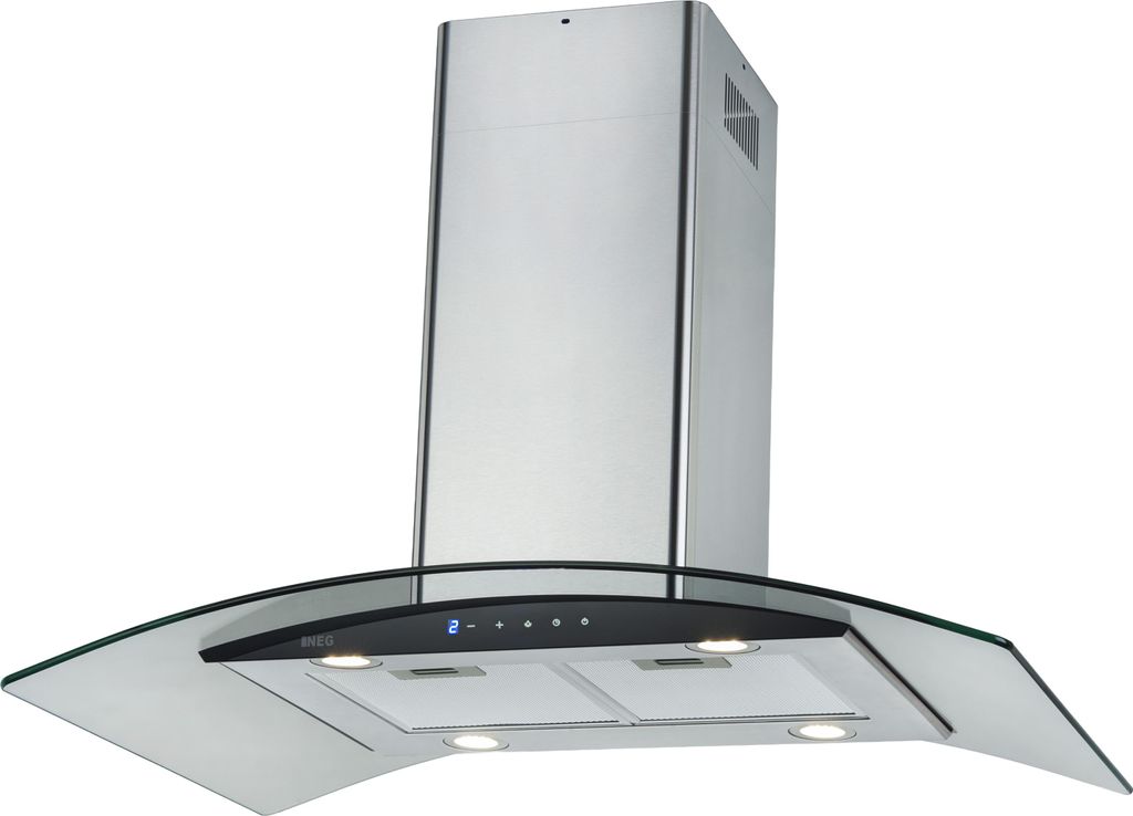 NEG Super-Power Insel-Dunstabzugshaube 90 cm Produktbild 