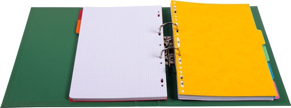 Exacompta 10x Ordner Prem'Touch PVC Rücken 50mm A4 Maxi Dunkelgrün 53553E