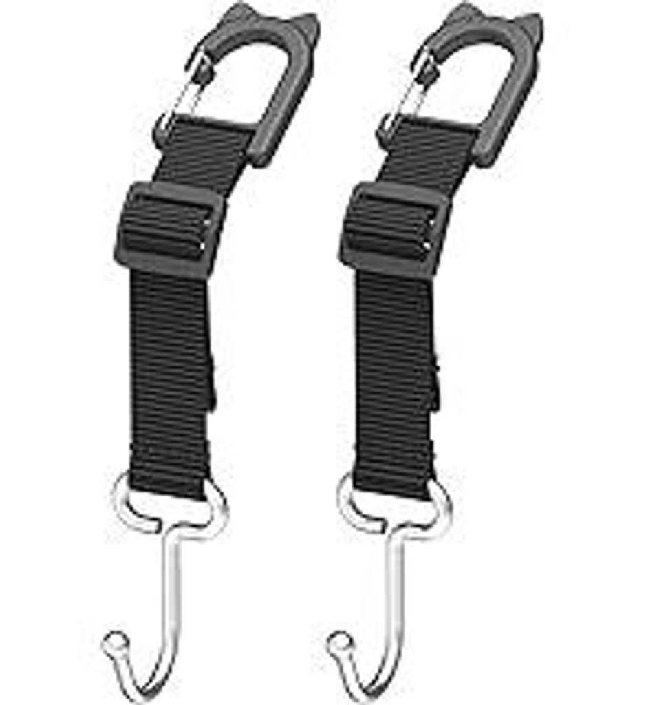 Handtaschenhaken/Halter/Aufhänger für Auto, Autositzhaken für Kopfstütze, Längenverstellbar, Robuster Metallhaken.