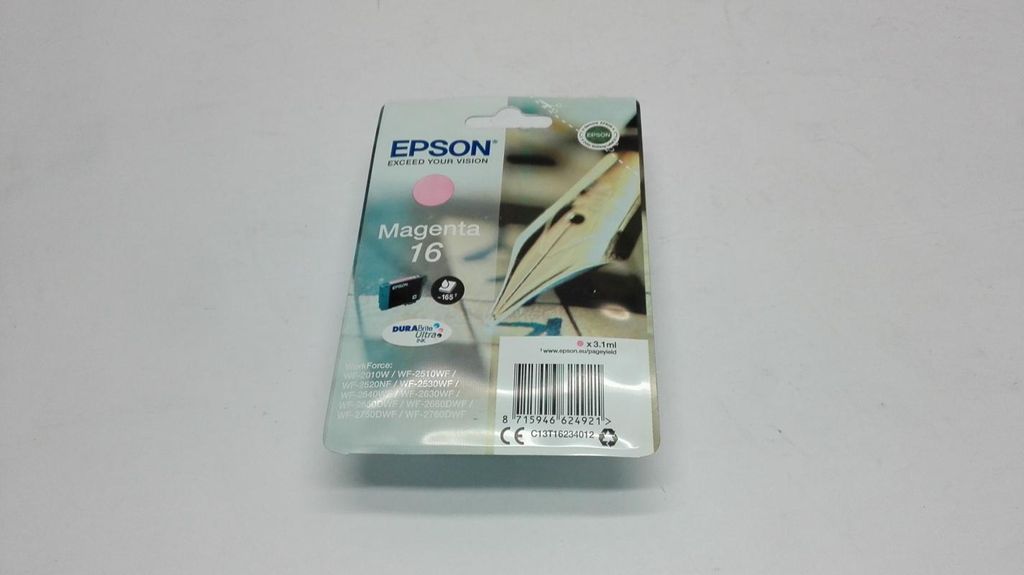 Epson Pen and crossword Singlepack Magenta 16 DURABrite Produktbild 