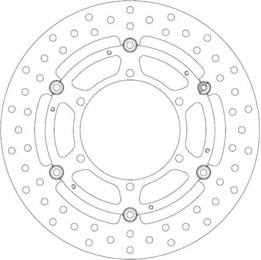 Disque de frein FERODO FMD0206 RF : remplacez votre disque usé facilement