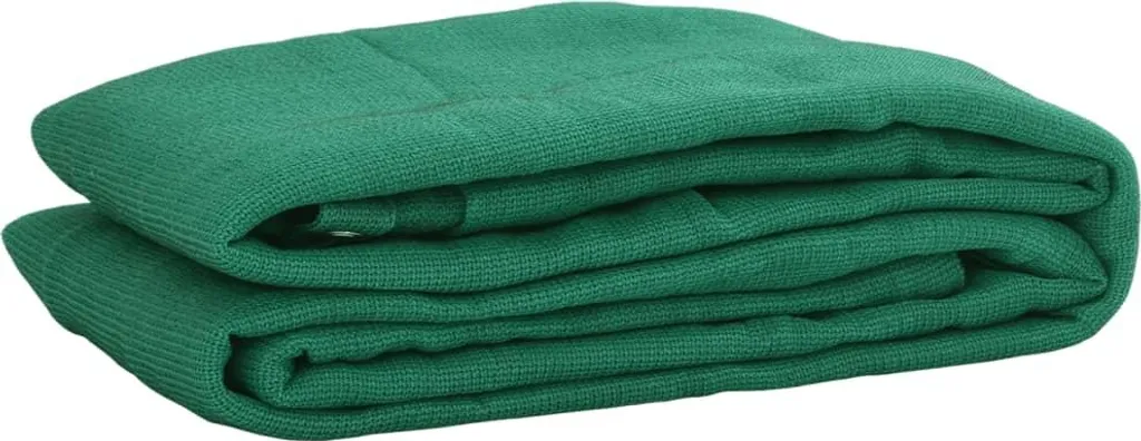 Filet de remorque 4x8 m vert en HDPE haute densité avec bordure renforcée