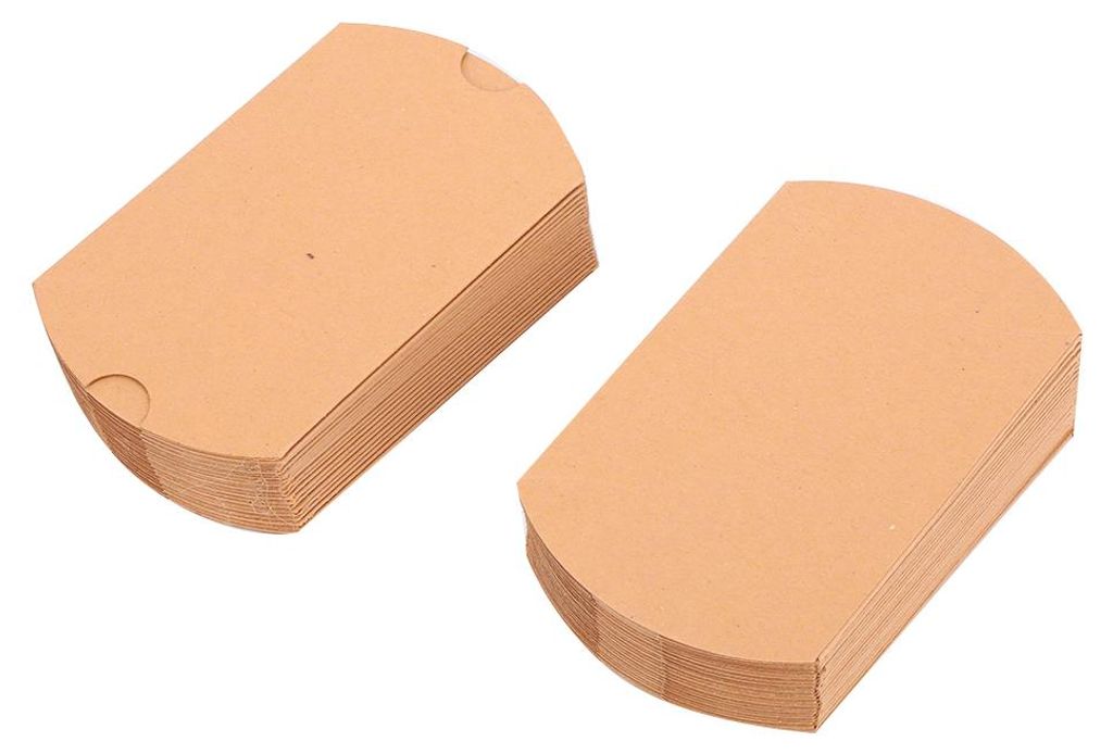 50 Stück süße Papierkissen, Pralinenschachteln, Hochzeitsgeschenk, Party, Geburtstag