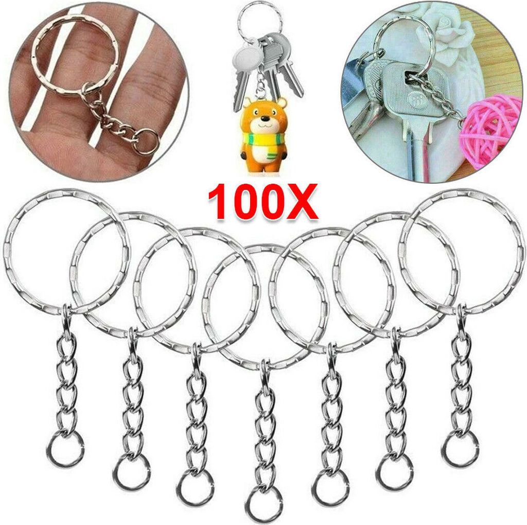 50 Stück Schlüsselringe, Schlüsselanhänger Karabiner 50 Stück Schlüsselringe, Schlüsselanhänger Karabiner
