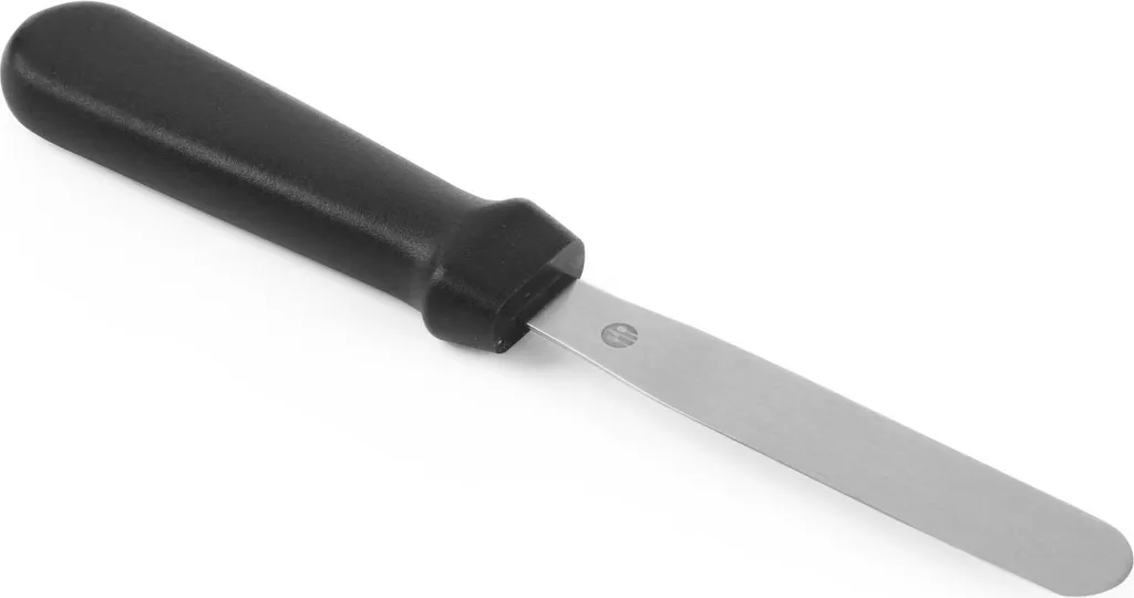 Acquista Spatola HENDI Nera 17mm | Ideale per Creme e Cioccolato