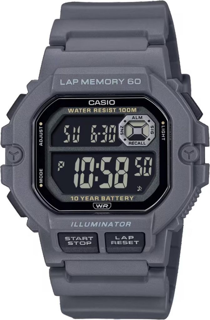 Herrenarmbanduhr CASIO Sports WS-1400H-8B BOX zd271e