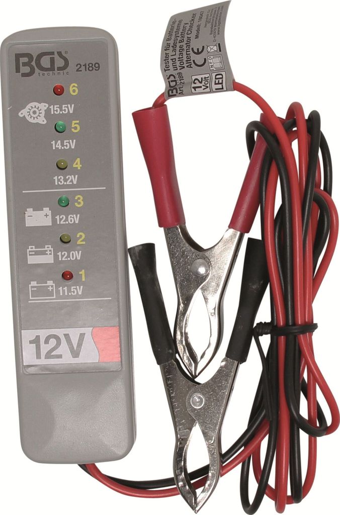 BGS technic 2189, Czarny, Szary, Czerwony Zdjęcie produktu 