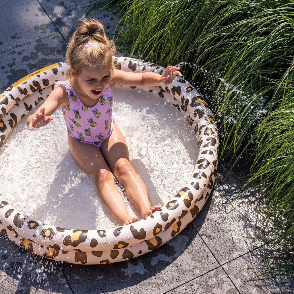 Piscine Bébé - Léopard Vieux Rose 60 Cm - Jeux et jouets Swim