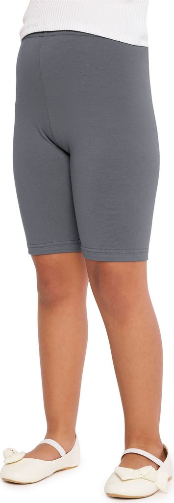 Merry Style Mädchen Kurze Leggings aus Baumwolle MS10-227 (Grau, 122 cm).