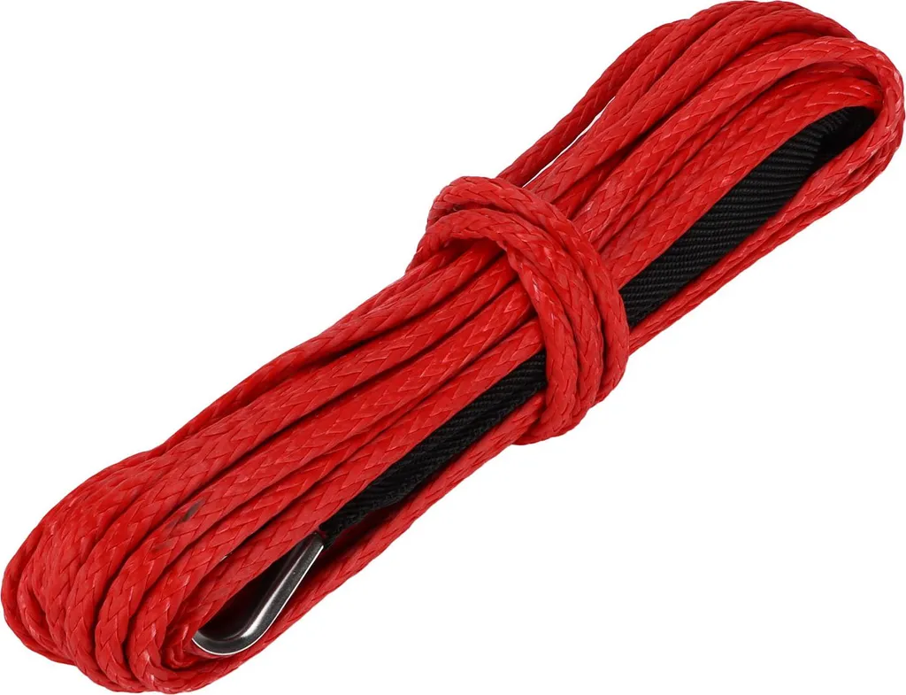 Corde synthétique 15m 7700 lbs pour treuil Smittybilt SUV et Camion