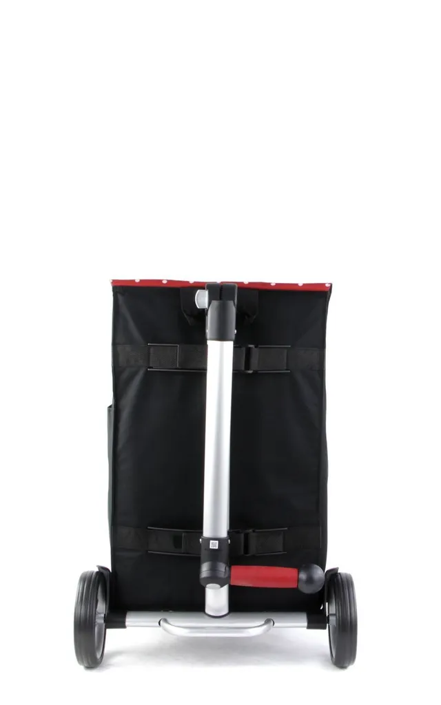 Chariot de courses 45L Andersen Unus Fun rouge et étanche