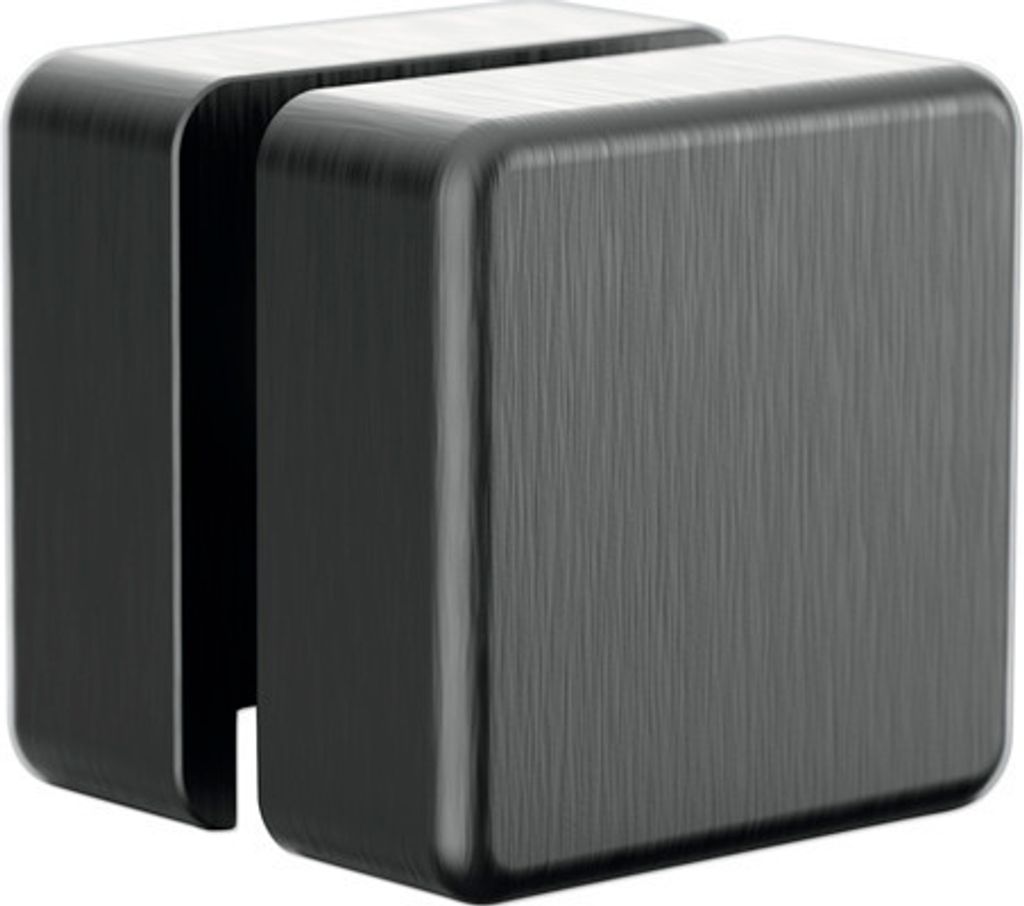 Jungborn Griff Premium schwarz matt gebürstet BGRI008.JB.01