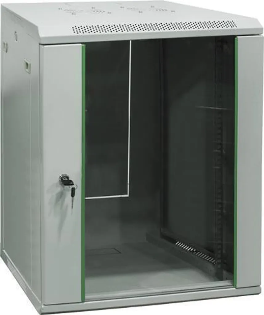 Baie de Brassage Murale 16U Renkforce 19" Profondeur 450mm pour Réseau Local
