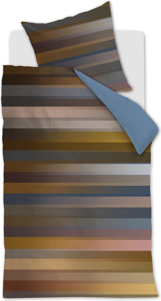 Beddinghouse Dutch Design Baumwolle-Bettwäsche-Garnitur Bombay Farbe Brown Größe 155x220+80x80