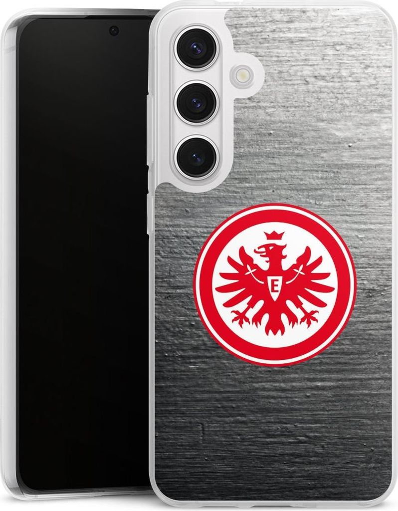 DeinDesign Handyhülle für Samsung Galaxy S24 Silikon Hülle Case Smartphone Schutzhülle Eintracht Frankfurt Logo SGE