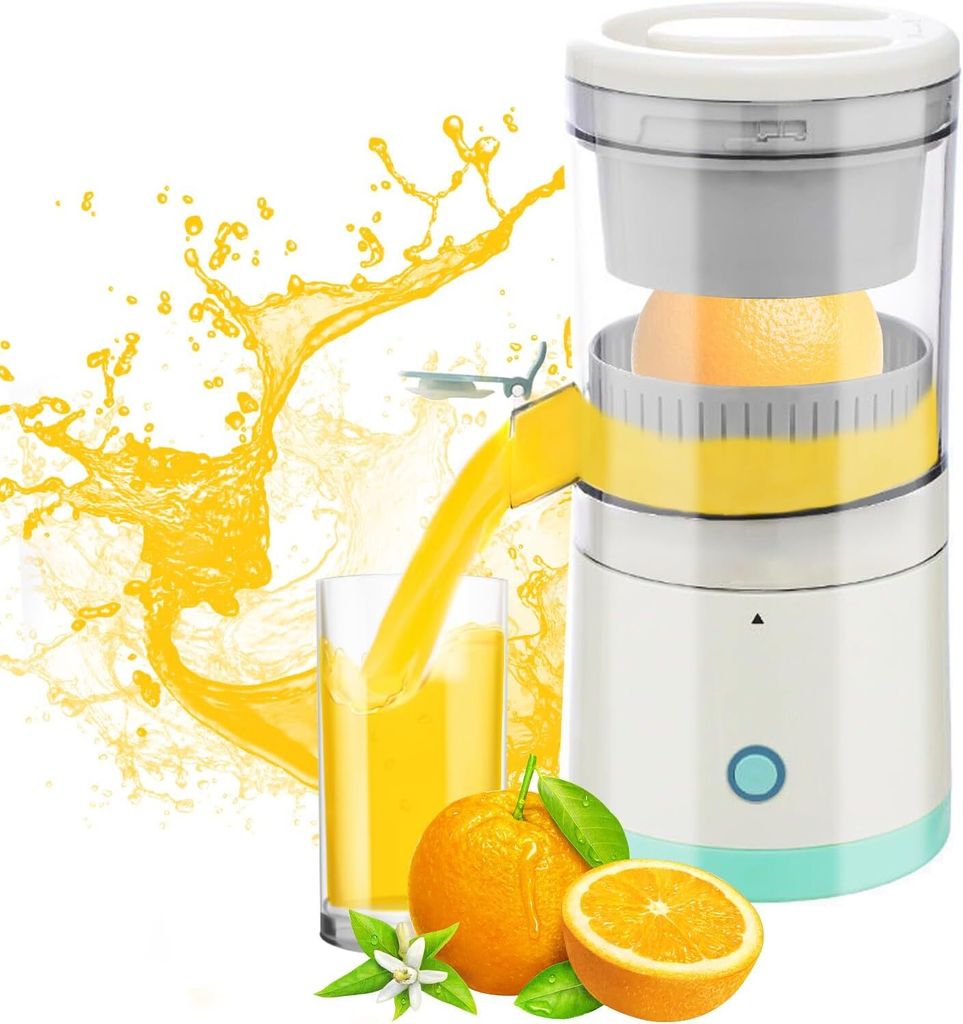 Home Portable Wireless Mini Juicer für Outdoor Camping Portable Juicer mit USB, geeignet für Orangen, Zitronen, Grapefruits