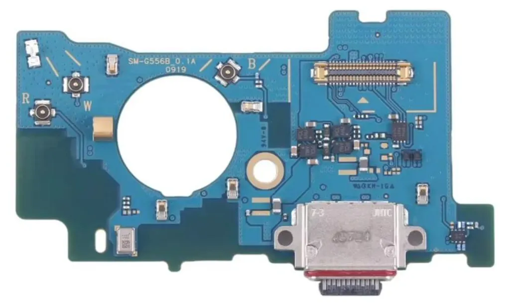 Port de Charge USB-C et Circuit Imprimé pour Galaxy Xcover 7 G556B