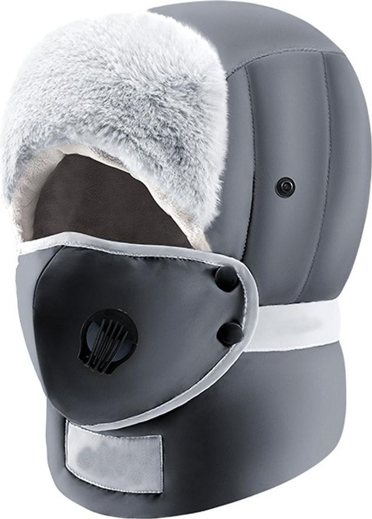 Wintermützen für Herren und Damen, Vollgesichtsmaske, Kälteschutzkappe, Winterjagdmütze, Fliegermütze