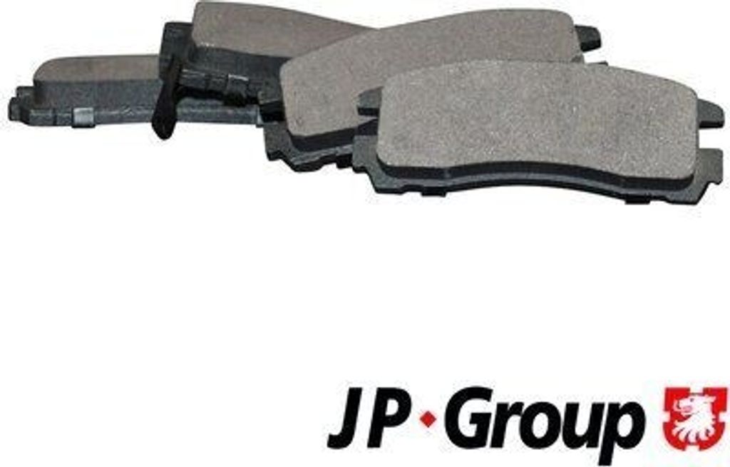 JP GROUP 3963700110 - OE 58302M2A00 Bremsbeläge, Hinten für Sebring (J), Santamo, Sebring (F)