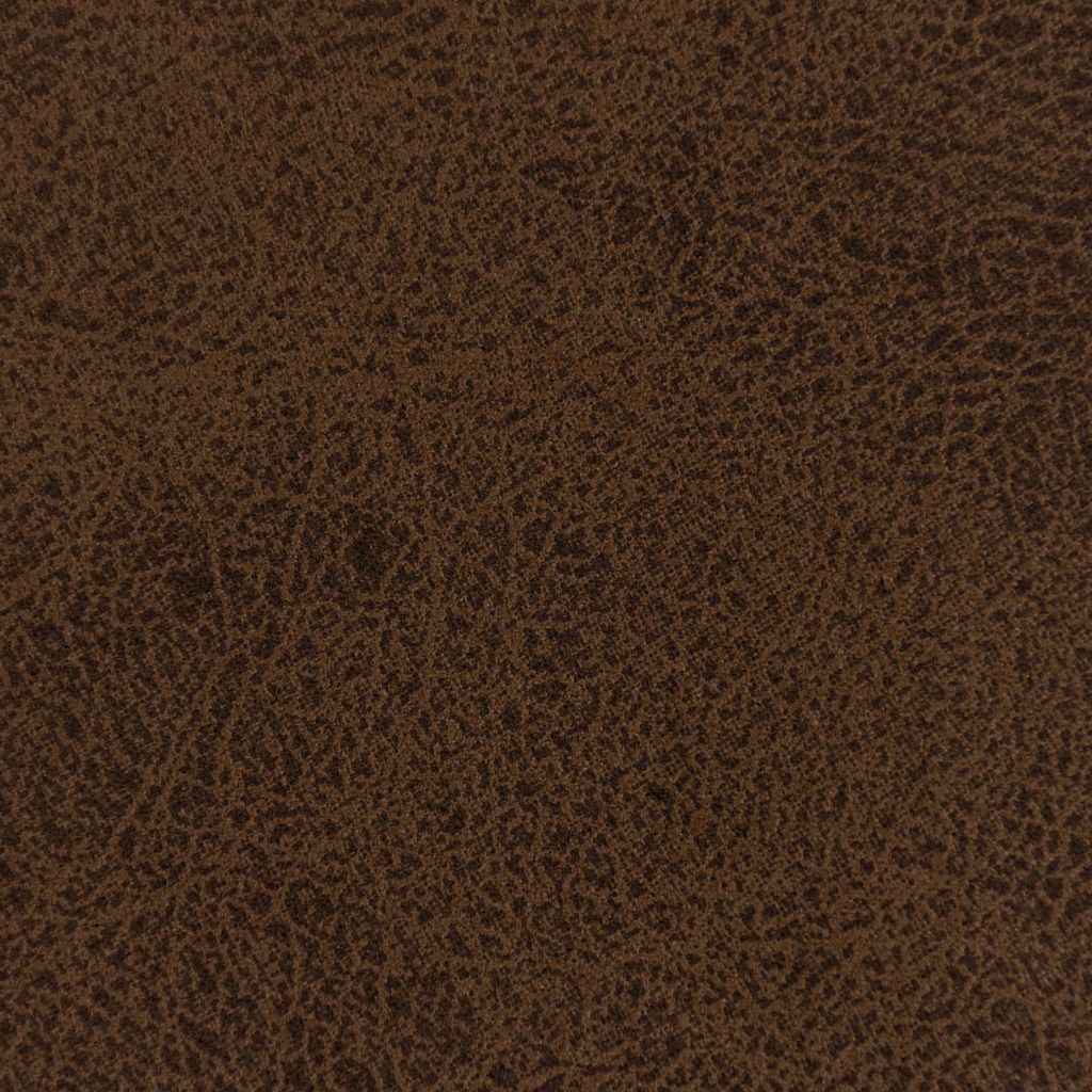 Mikrofaser Polsterstoff Möbelstoff Valentina Lederlook braun 1,42m