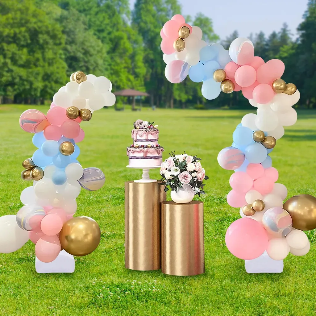 Arche ballon stable avec base : la solution pour vos décors sans mur